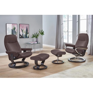 Stressless® Relaxsessel »Garda«, mit Classic Base, Größe M, Gestell Wenge, braun