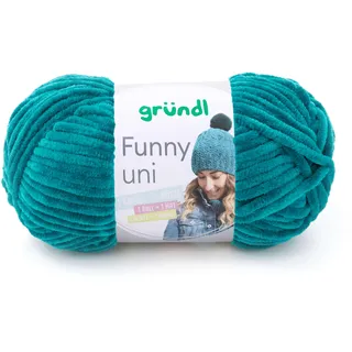 Gründl Häkelwolle Funny Petrol 100 g 120 m