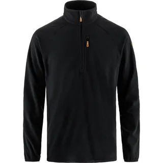 Fjällräven Övik Lite Fleece Half Zip Sweatshirt Schwarz M