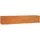 Hochbeet Rostig 400 x 80 x 77 cm Braun