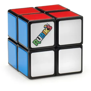 Spin Master Rubik’s Mini 2x2 Zauberwürfel - der 2x2 Cube für Einsteiger ab 8 Jahren und für unterwegs, hohe Qualität, leichtgängiges Handling, leuchtende Farben