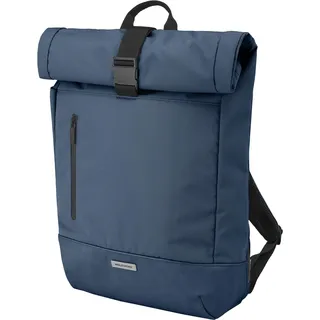 Moleskine Moleskine, Rucksack, Metro RollTop Rucksack, PC Rucksack Kompatibel mit Computer, Laptop, Notebook, iPad, bis Blau