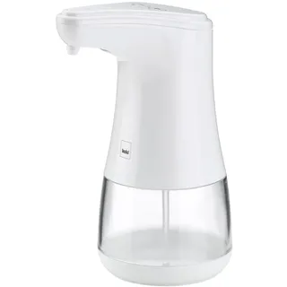 kela Seifen- Desinfektionsspender Sensor 360 ml Aurie Comfort, Seifenspender automatisch, 2 Stufen, flüssiges Desinfektionsmittel, Kunststoff, weiß