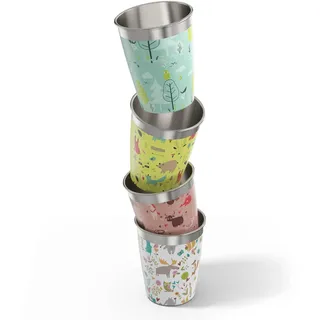 Sigg Kinderbecher Set 0,35 l Mehrfarbig 4 St.