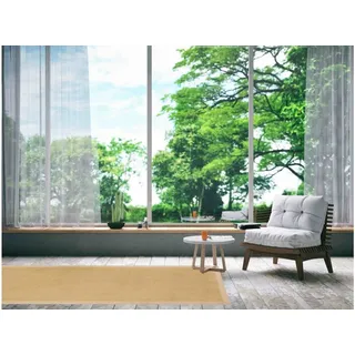 carpetfine Sisalteppich Läufer Naturfarbe 60x180 cm handgewebt mit Bordüre aus Baumwolle in Beige | Rutschfester Flachgewebe Teppichläufer Uni aus Naturfasern für Wohnzimmer, Schlafzimmer