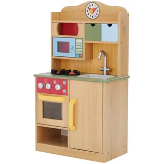 Bayer Chic 2000 Teamson Kids Spielküche "Little Chef Classic«, mit drehbaren Bedienknöpfen mit Klickgeräusch,