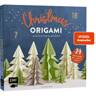 Edition Michael Fischer Mein Adventskalender-Buch: Origami Christmas