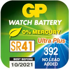 Bild von Batteries Knopfzelle 392 1.55V Silberoxid GP392HID043A1