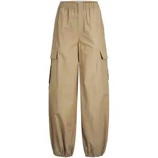 JJXX Damen JXYOKO Cosy Cargo HW Pant NOOS Chino Hose, Incense, M