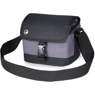 Praktica Bridge Kamera Tasche für Z35 – Schwarz/Grau, PRA236