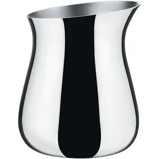 Alessi NF02 Milchkännchen, Porzellan, silber,3.5 x 8 x 36 cm