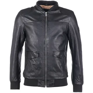 Blouson JCC "Lederjacke 51190", Herren, Gr. 52, schwarz, Obermaterial: 100% Lammleder LEL. Futter: 100% Polyester PES., Jacken Blouson