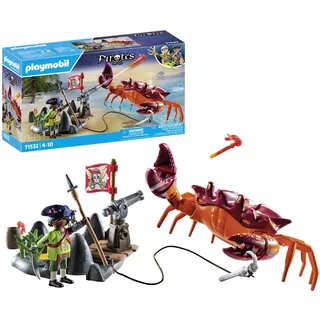 Playmobil Pirates Kampf gegen die Riesenkrabbe 71532
