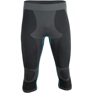 Herren Base Layer Seamless Funktionswäsche, Sport- & Skiunterwäsche, 3/4 Funktionshose, Shorts, Lang- oder Kurzarm Shirt
