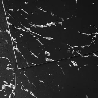 Vevor Selbstklebende Vinyl-Bodenfliesen, 30,5 x 30,5 cm, 50 Stk., 1,5 mm dick, zum Abziehen und Aufkleben, schwarze Marmorstruktur, DIY-Bodenbelag für Küche, Esszimmer, Schlafzimmer und Badezimmer