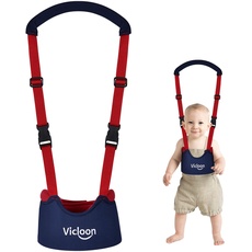 Vicloon Baby Kinder Lauf Schutz Gurt lauflernhilfe Lauflerngurt für Baby 8-18 Monate Blau