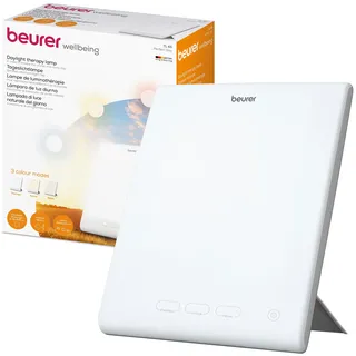 Beurer TL 45 Perfect Day Tageslichtlampe, Simulation von Tageslicht, mit 3 Farbtemperaturen für einen geregelten Tages-Nacht-Rhythmus, Human Centric Lighting, ideal für den Arbeitsplatz oder Zuhause
