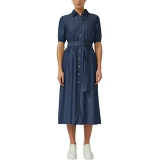 s.Oliver Hemdblusenkleid Blau 38