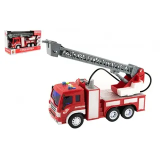 Auto Feuerwehrleute Wasser spritzen 30cm Kunststoff auf Schwungrad auf Fledermaus. mit Ton mit Licht