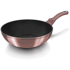 Berlinger Haus I-Rose Edition Wok, 28 cm, I-Rose Edition BH/6030 pink Edelstahl 18/8