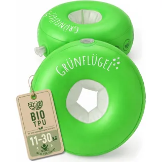 Grünflügel Schwimmflügel ab 1 Jahr - 11-30 Kg & Sicher & Hautfreundlich