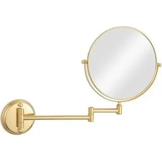 UNIQ Wandspiegel mit 10-facher Vergrößerung - Gold