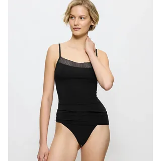 Triumph Spaghettitop "Feel of Modal Spaghetti Top" sehr weich, schwarz