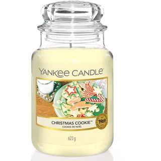 Yankee Candle CHRISTMAS COOKIE große Kerze 623 g gelb
