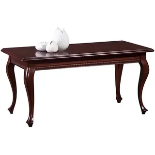 Kaffeetisch Beistelltisch Holz Couchtisch Wohnzimmertisch Designertisch - Braun