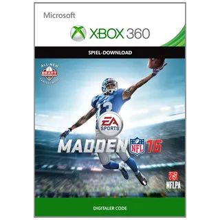 Madden NFL 16 [Xbox 360 - Download Code]