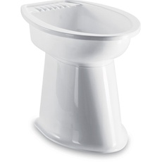 Giganplast Bidet Badezimmer 2000 mit Unterstützung Badezimmermöbel und Zubehör, (Polypropylen, Nummer 5), weiß
