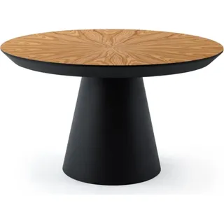 Rundtisch Runder Holztisch Designertisch Familientisch Esstisch Tisch Tische - Braun