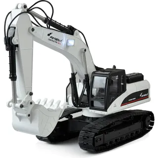 AMEWI RC-Baumaschine Bagger G704E 1:14 RTR schwarz, weiß