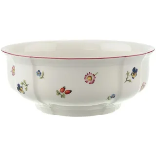 Villeroy & Boch Petite Fleur Schüssel rund, Premium Porzellan 21 centimeters, Weiß