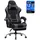 Gaming Stuhl Stoff Grau