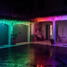 Bild von Icicle - 190 App-Controlled RGB LEDs. Clear Wire.