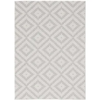 Pergamon IN & Outdoor Teppich Marbella Fliesenoptik , Grau , Textil , 120x170 cm , Teppiche und Böden, Teppiche, Outdoorteppiche