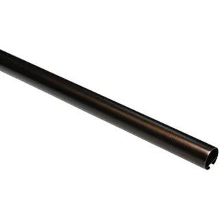 GARDINIA Gardinenstange Paneelwagen 1-läufig Ø 25 mm 160 cm Bronze