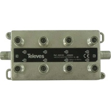 Televes AZ820D 8-fach Abzweiger 5-1218 MHz AD:20dB 458103 (Verteiler und Abzweiger), Antennenkabel