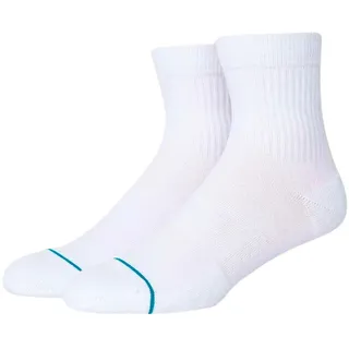 Stance Icon Quarter Kurze Socken 3 Paare - White - EU 38-42