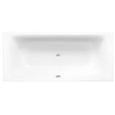 Bild von Lux Badewanne 180x80cm, 3441-, Farbe: Weiß mit Antirutsch Sense