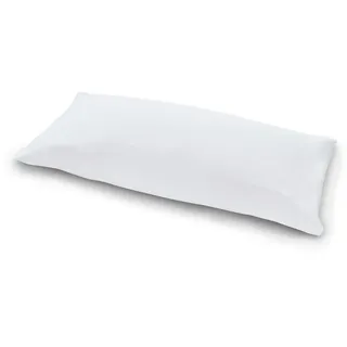 Tempur Jersey-Kissenbezug mit Reißverschluss für Comfort Schlafkissen, Weiß