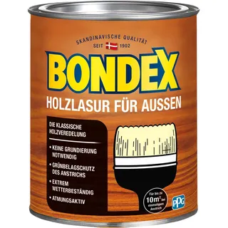 Holzlasur für Aussen 750 ml nussbaum