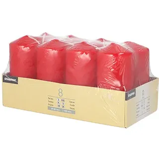 Papstar Stumpenkerzen 10 cm grün