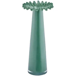 Butlers Vase Anemone 33cm , Grün , Glas , 33 cm , Dekoration, Vasen, Glasvasen