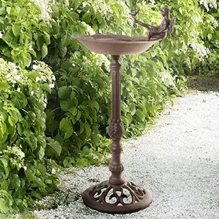 Vogeltränke aus Gusseisen