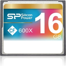Silicon Power 16GB 600x CF Read up to 90MB/s ATA interface PIO mode 6 MWDMA 4 UDMA 6 ECC function Re (CF, 16 GB), Speicherkarte