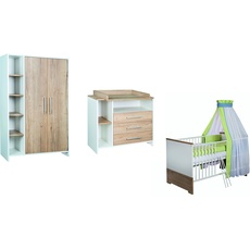 Bild von Kinderzimmer Eco Plus 3-tlg. mit 2-türigem Schrank