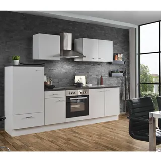 Menke Küchenzeile White-Classic 270 cm weiß