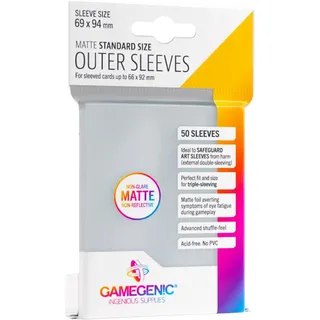 Gamegenic Gamegenic, Outer Sleeves Matte Standard Size